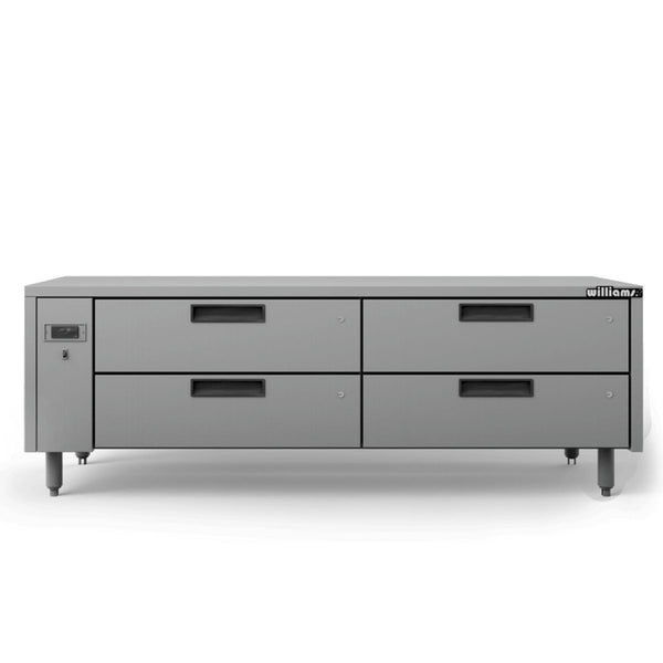 Williams Jarrah JL4R Four Drawer Remote Lowline Refigerator