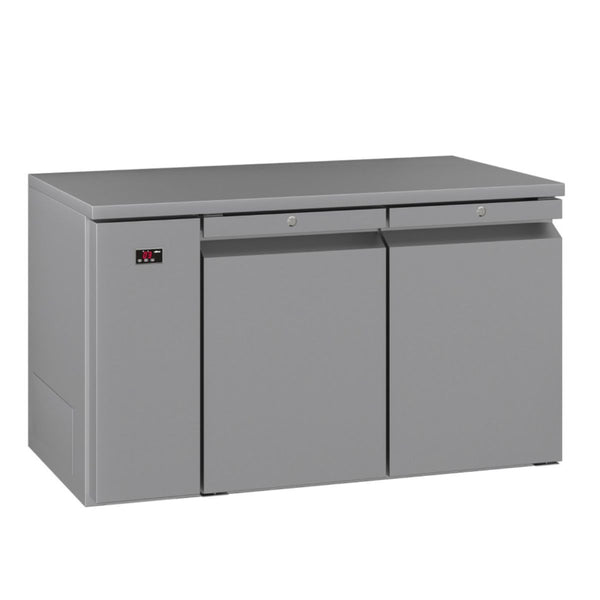 Williams Opal LO2RSS - Two Door Stainless Steel Remote Under Counter Storage Freezer