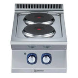 Electrolux Modular Cooking Range Line 700XP 371014, 2-Hot Plates Electric Boiling Top Range