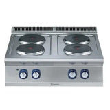 Electrolux Modular Cooking Range Line 700XP 371015, 4-Hot Plates Electric Boiling Top Range