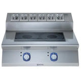 Electrolux Modular Cooking Range Line 700XP 371023, 2 Frontal Hot Plate Electric Induction Cooking Top Range