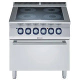 Electrolux Modular Cooking Range Line 700XP 371026, 4 Zone Electric Infrared Cooking Top Range on Electric Oven