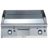 Electrolux Modular Cooking Range Line 700XP 371038, 800mm Gas Fry Top Smooth Polished Chrome Plate