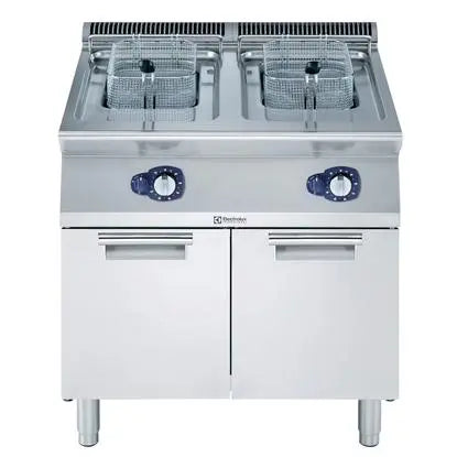 Electrolux Modular Cooking Range Line 700XP 371071, Two Wells Freestanding Gas Fryer 15 Liter