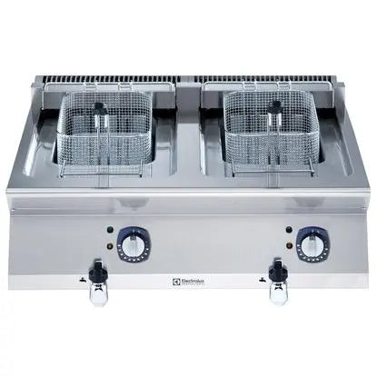 Electrolux Modular Cooking Range Line 700XP 371080, Two Wells Electric Fryer Top 12 Liter