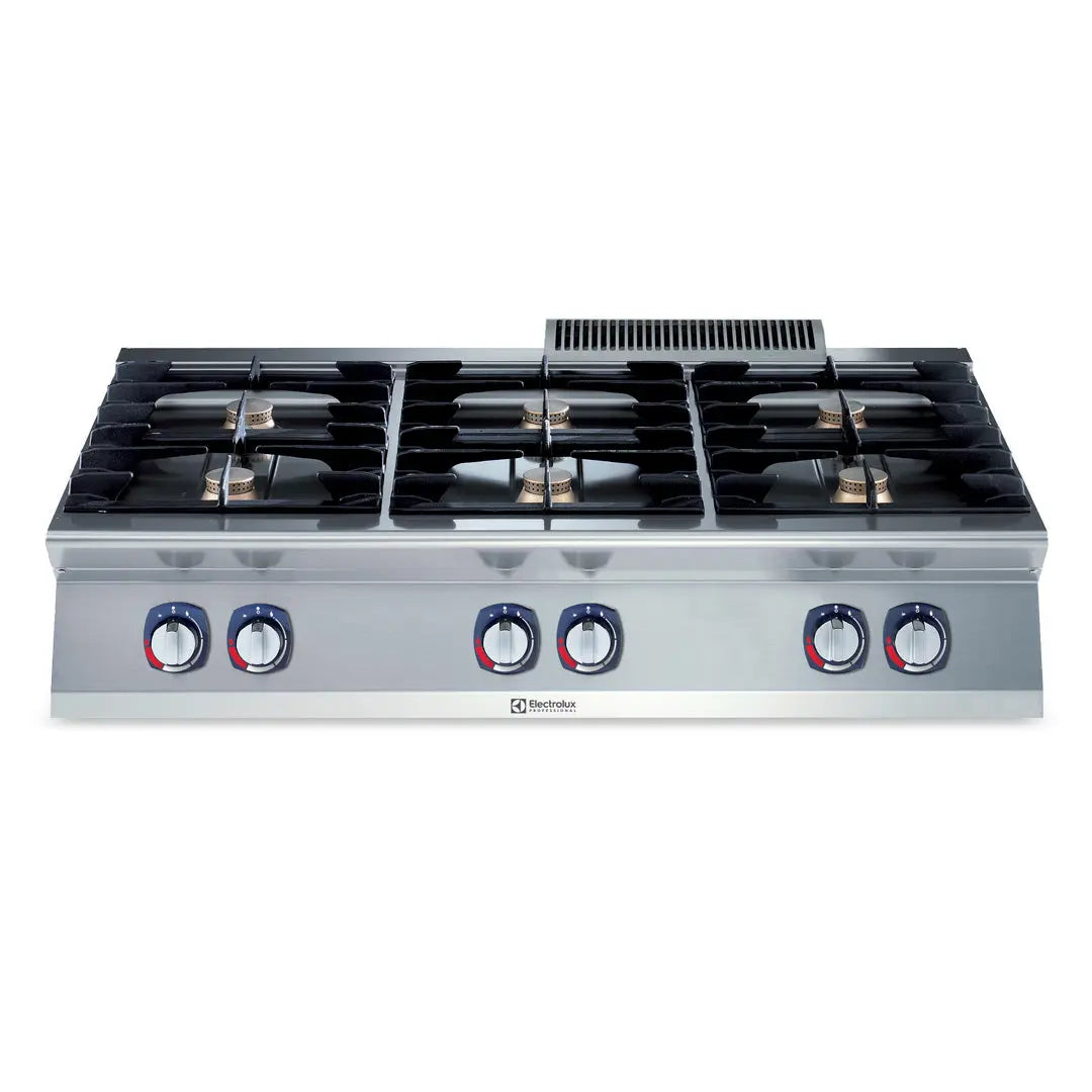 Electrolux Modular Cooking Range Line 700XP 371170, 6-Burner Gas Boiling Top