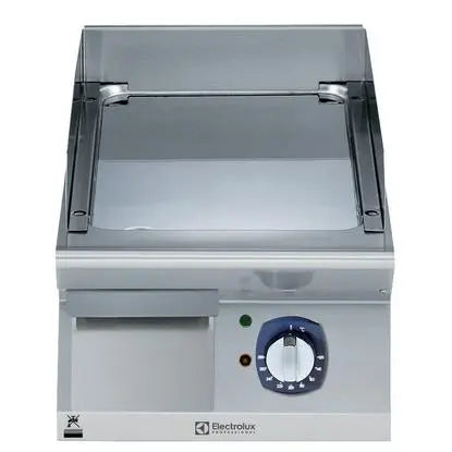 Electrolux Modular Cooking Range Line 700XP 371193, 400mm Electric Fry Top Smooth Polished Chrome Plate