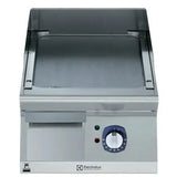 Electrolux Modular Cooking Range Line 700XP 371325, 400mm Gas Fry Top Smooth Brushed Chrome Plate