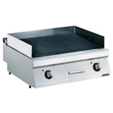 Zanussi EVO700 372240, 800mm Full Module Char Grill with Bench Base