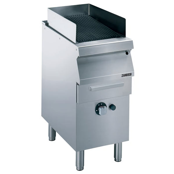 Zanussi EVO700 372280, 400mm Half Module Char Grill with Cabinet Base