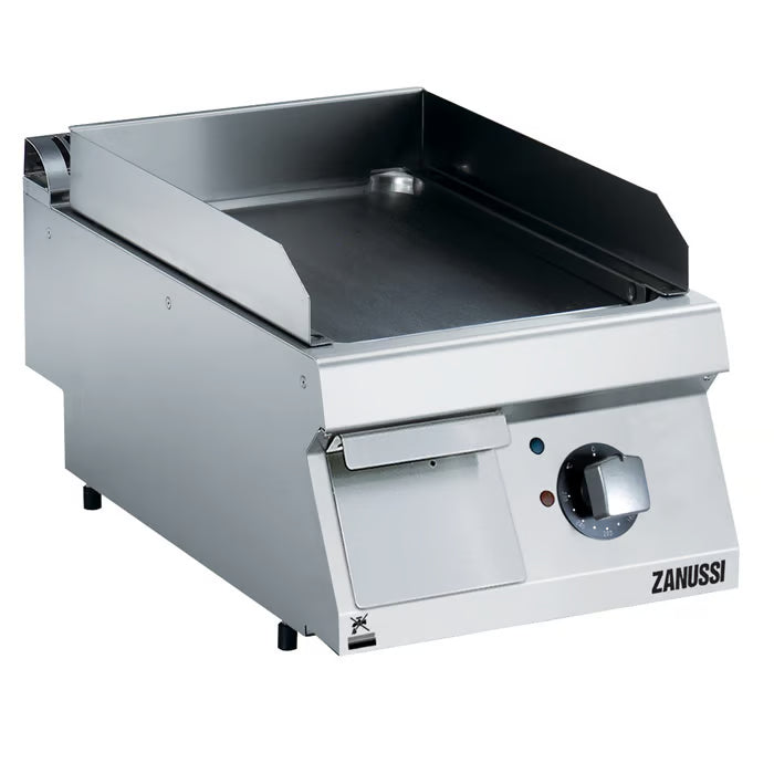 Zanussi EVO700 372325, 400mm Fry Top with Smooth Brushed Chrome Plate