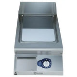 Electrolux Modular Cooking Range Line 900XP 391053, Half Module Gas Fry Top Smooth Polished Chrome Plate