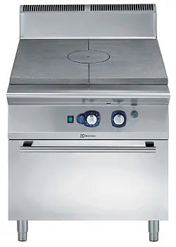 Electrolux Modular Cooking Range Line 900XP 391214, Gas Solid Top on Convection Oven