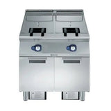 Electrolux Modular Cooking Range Line 900XP 391332, Two Wells Gas Fryer 23 Liter