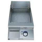 Electrolux Modular Cooking Range Line 900XP 391357, 400mm Electric Fry Top Smooth Brushed Chrome Plate