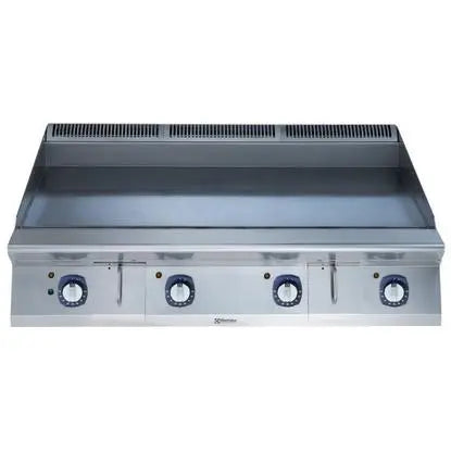 Electrolux Modular Cooking Range Line 900XP 391404, 1200mm Electric Fry Top HP Smooth Scratch Resistant Chromium Plate