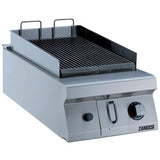 Zanussi EVO900 392219, 400mm Half Module Powergrill Char Grill with Bench Base