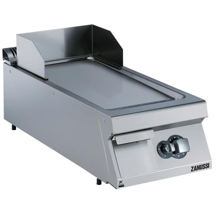 Zanussi EVO900 392402, 400mm Fry Top with Smooth Brushed Chrome Horizontal Plate