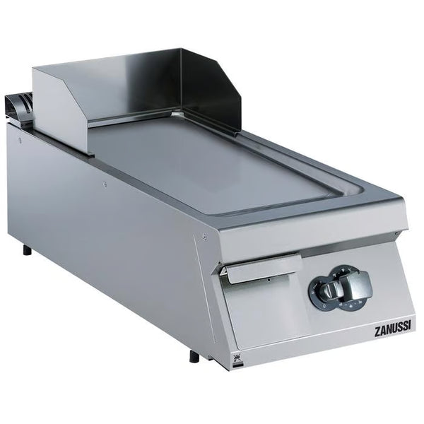 Zanussi EVO900 392402, 400mm Fry Top with Smooth Brushed Chrome Horizontal Plate