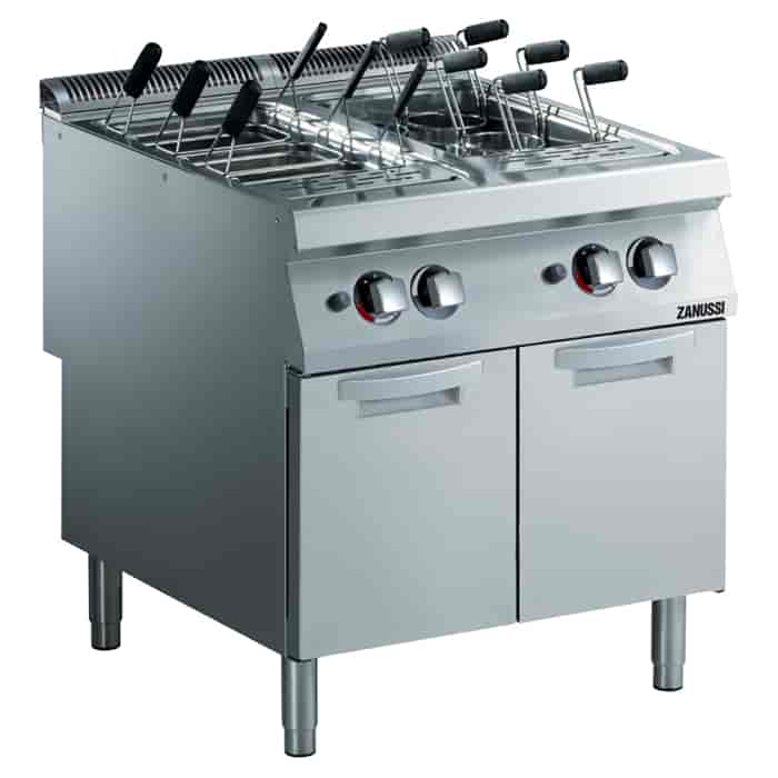 Zanussi EVO900 392411, 800mm Twin Well Pasta Cooker