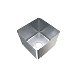 3Monkeez Hf11 1 2Mm Premium Hand Fabricated Sink Bowl 90Mm Centre O L 400X350X300 Copy 2