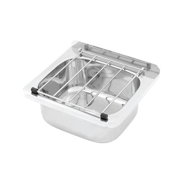 3Monkeez AB-CS-B Cleaners Sink with Wall Mount Brackets