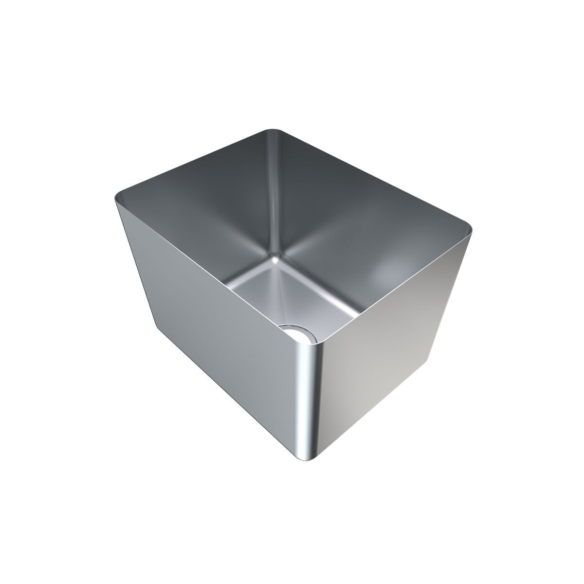 3Monkeez Hf16 1 2Mm Premium Hand Fabricated Sink Bowl 90Mm Centre O L 350X450X300