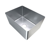 3Monkeez Hf19 316 1 5Mm Premium Hand Fabricated Sink Bowl 50Mm Centre O L 600X450X300