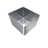3Monkeez Hf20 1 2Mm Premium Hand Fabricated Sink Bowl 90Mm Centre O L 450X400X300
