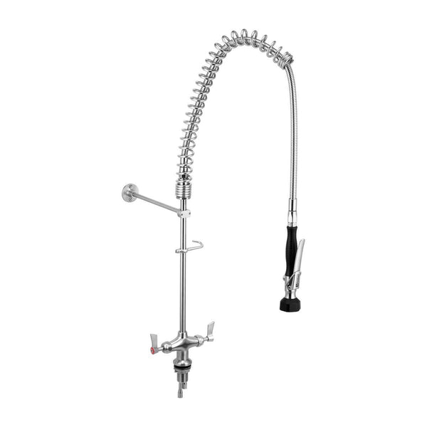 3Monkeez T 3M53007 Steel Dual Bench Mounted Pre Rinse Unit
