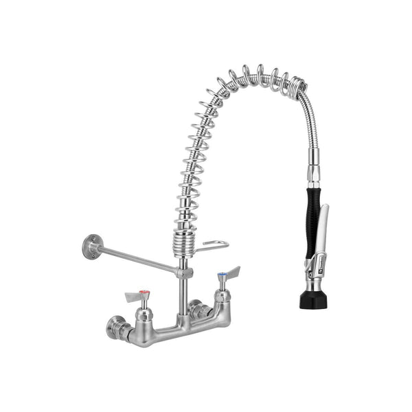 3Monkeez T 3M53430 C Compact Stainless Steel Exposed Wall Mounted Pre Rinse Unit