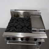 Waldorf RN8613GCF 4 Burner Range Oven with 1 Burner Griddle