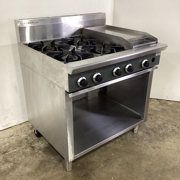Cobra C9CF 4 Burner Cooktop/Griddle Combo