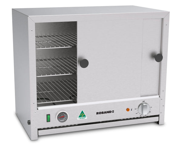 Roband 83DT Hammertone Finish Pie Warmers - 40 Pies, with sliding door