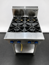 Cookrite AT80G4B-C 4 Burner Cooktop