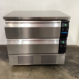 Polar DA996-A 2 Drawer Counter Fridge Freezer