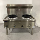 Luus WZ-2C 2 Hole Wok Table