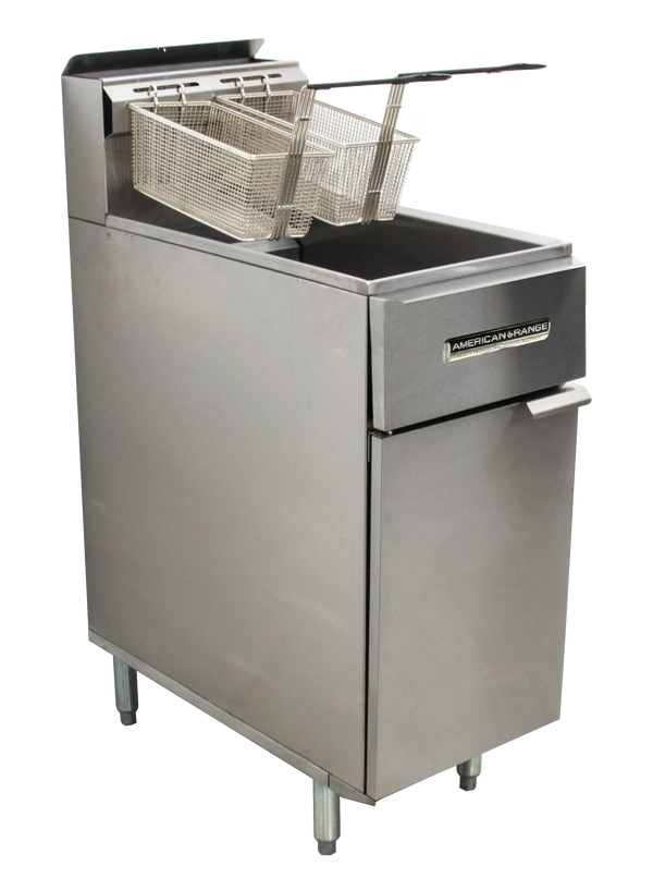 American Range Three Tube Burner Fryer AAF.45W
