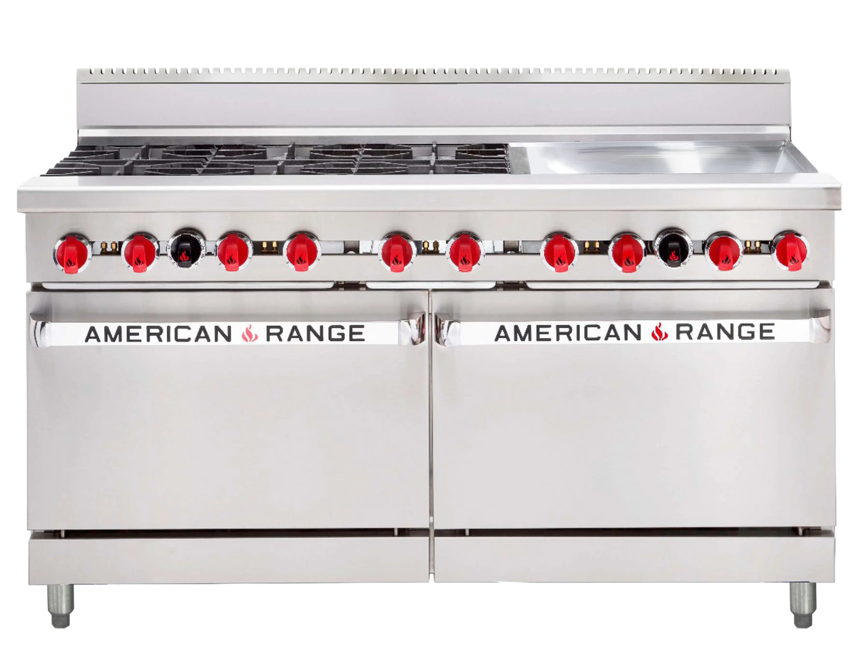 American Range 60" Oven Range AAR.6B.24G