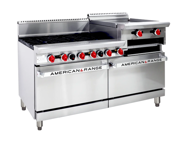 American Range Combination Oven Range AAR.6B.24RG