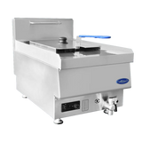 Cookrite AT65G4F-C-LPG, 1 Tube Gas Deep Fryer
