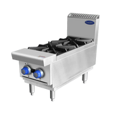 Cookrite AT80G2B-C-LPG, 2 Burner Cook Tops