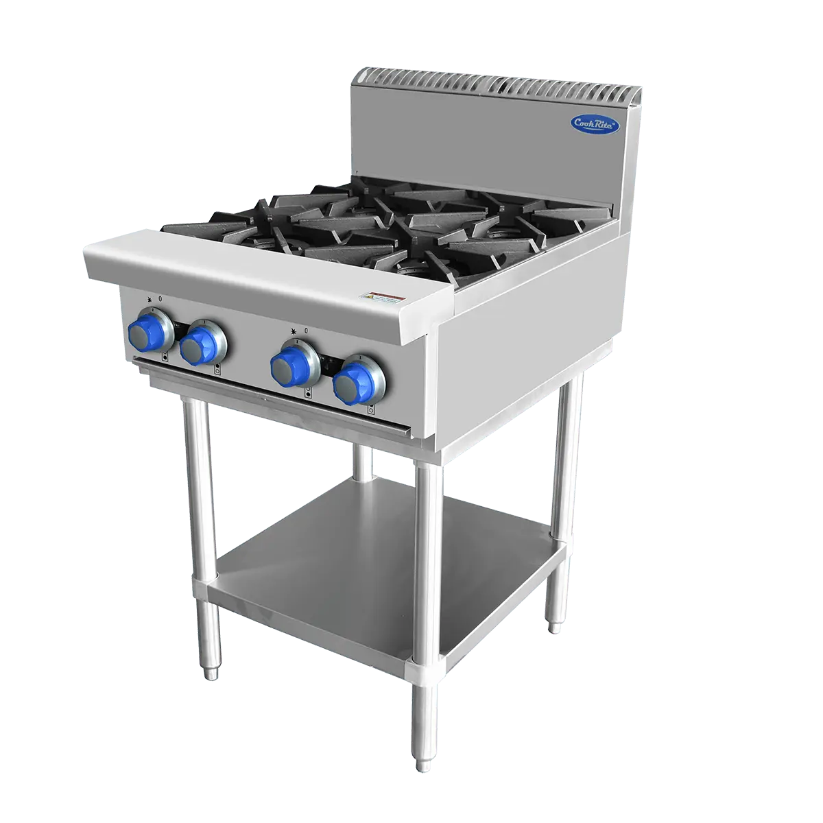 Cookrite AT80G4B-F-NG, 4 Burner Cook Tops