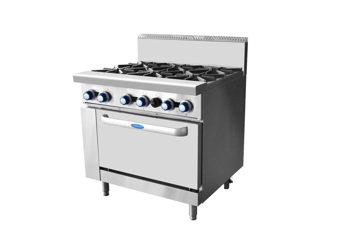 Cookrite AT80G6B-O-LPG, 6 Burners Oven