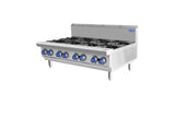 Cookrite AT80G8B-C-LPG, 8 Burner Cook Tops