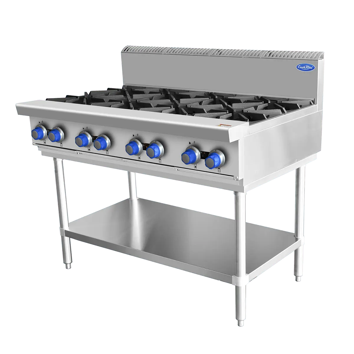 Cookrite AT80G8B-F-LPG, 8 Burner Cook Tops
