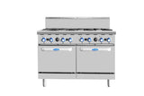 Cookrite AT80G8B-O-NG, 8 Burners Oven
