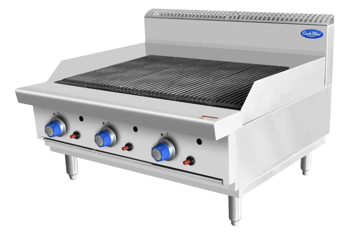 Cookrite AT80G9C-C-LPG, 900Mm Char Grill