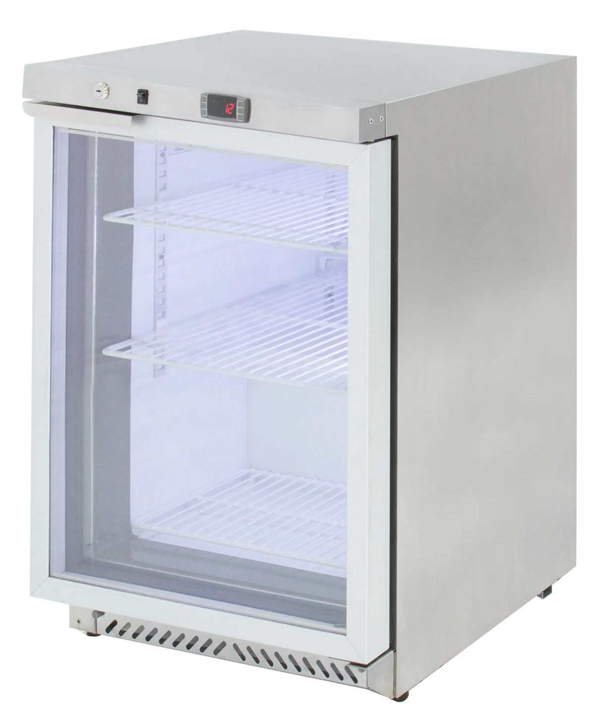 Airex Axr Uc 1G Single Glass Door Undercounter Fridge