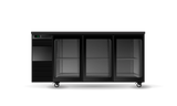 Skope BB.3.GSL, 3 Glass Sliding Door Back Bar Fridge